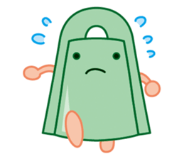 Bronze bell of Izumo local accent sticker #4943964