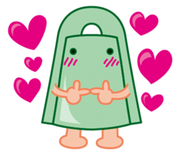 Bronze bell of Izumo local accent sticker #4943965