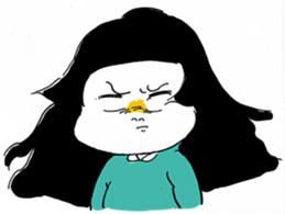 Michika Hamamura's Freedom Girl Sticker sticker #4944089