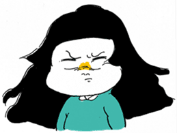 Michika Hamamura's Freedom Girl Sticker sticker #4944089