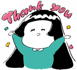 Michika Hamamura's Freedom Girl Sticker sticker #4944090