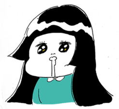 Michika Hamamura's Freedom Girl Sticker sticker #4944093