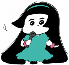 Michika Hamamura's Freedom Girl Sticker sticker #4944096