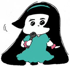 Michika Hamamura's Freedom Girl Sticker sticker #4944096