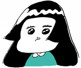 Michika Hamamura's Freedom Girl Sticker sticker #4944098