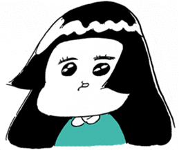 Michika Hamamura's Freedom Girl Sticker sticker #4944098