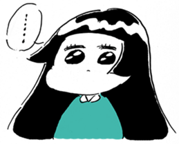 Michika Hamamura's Freedom Girl Sticker sticker #4944099