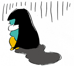 Michika Hamamura's Freedom Girl Sticker sticker #4944101