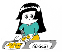 Michika Hamamura's Freedom Girl Sticker sticker #4944105