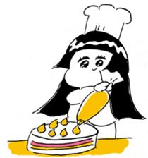 Michika Hamamura's Freedom Girl Sticker sticker #4944106