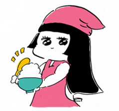 Michika Hamamura's Freedom Girl Sticker sticker #4944107