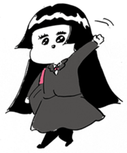 Michika Hamamura's Freedom Girl Sticker sticker #4944110