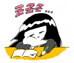 Michika Hamamura's Freedom Girl Sticker sticker #4944111