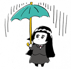 Michika Hamamura's Freedom Girl Sticker sticker #4944113