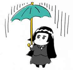 Michika Hamamura's Freedom Girl Sticker sticker #4944113