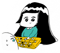 Michika Hamamura's Freedom Girl Sticker sticker #4944116