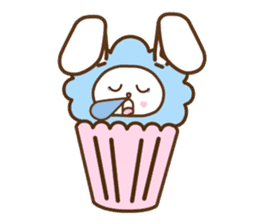 Cupcake and Chocchip sticker #4944261