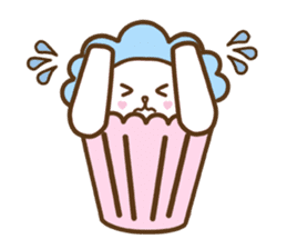 Cupcake and Chocchip sticker #4944269