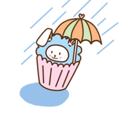 Cupcake and Chocchip sticker #4944282
