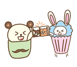 Cupcake and Chocchip sticker #4944284