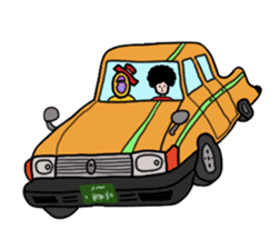 Gorilla and Afro2 sticker #4944290