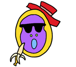 Gorilla and Afro2 sticker #4944314