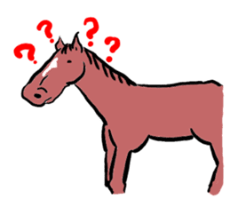 Mr,E-horse sticker #4944372