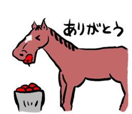 Mr,E-horse sticker #4944395