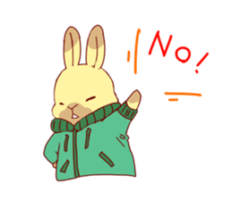 4 rabbit brothers sticker #4944411