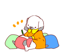 4 rabbit brothers sticker #4944413