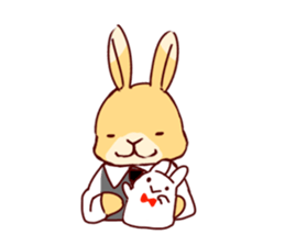 4 rabbit brothers sticker #4944414