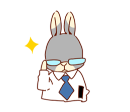 4 rabbit brothers sticker #4944416