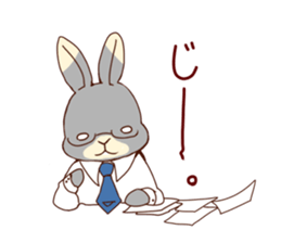 4 rabbit brothers sticker #4944417