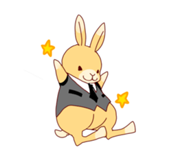 4 rabbit brothers sticker #4944422