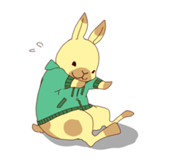 4 rabbit brothers sticker #4944425