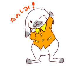 4 rabbit brothers sticker #4944428