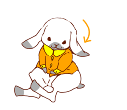 4 rabbit brothers sticker #4944432