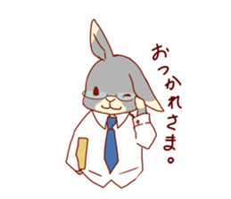 4 rabbit brothers sticker #4944433