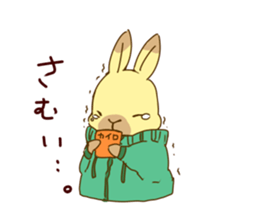 4 rabbit brothers sticker #4944434