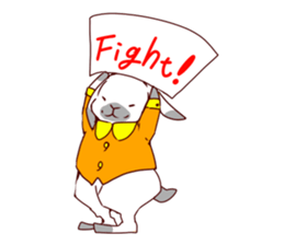 4 rabbit brothers sticker #4944435