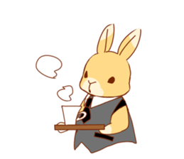 4 rabbit brothers sticker #4944436