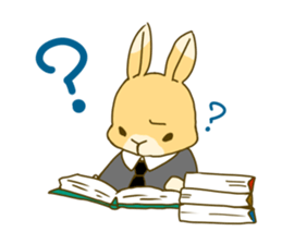 4 rabbit brothers sticker #4944437