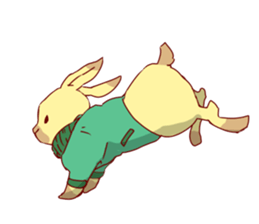 4 rabbit brothers sticker #4944441