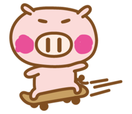 Loose pig3 ENG sticker #4944790