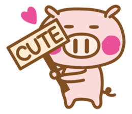 Loose pig3 ENG sticker #4944793