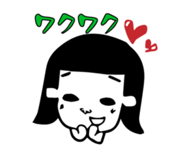 girl's daily sticker sticker #4945048