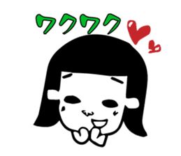 girl's daily sticker sticker #4945048