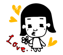 girl's daily sticker sticker #4945049