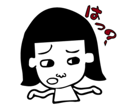 girl's daily sticker sticker #4945052