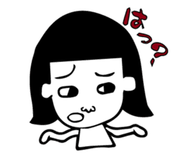 girl's daily sticker sticker #4945052